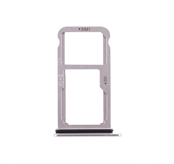 Держатель (лоток) SIM-карты для Huawei Mate 10, серебряный