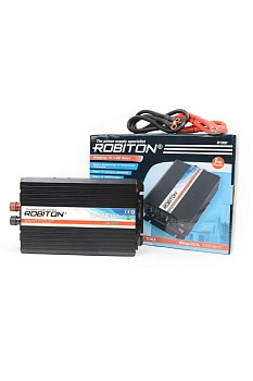 Автомобильный инвертор (преобразователь) Robiton R1000 1000W (две евро розетки)
